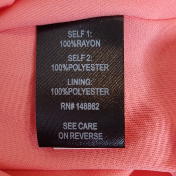 Torrid Pink Long Sleeve Sheer Shoulder Popover Skater Dress - Size 00 / M / 10 - Picture 8 of 8